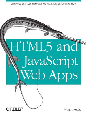 cover image of HTML5 and JavaScript Web Apps